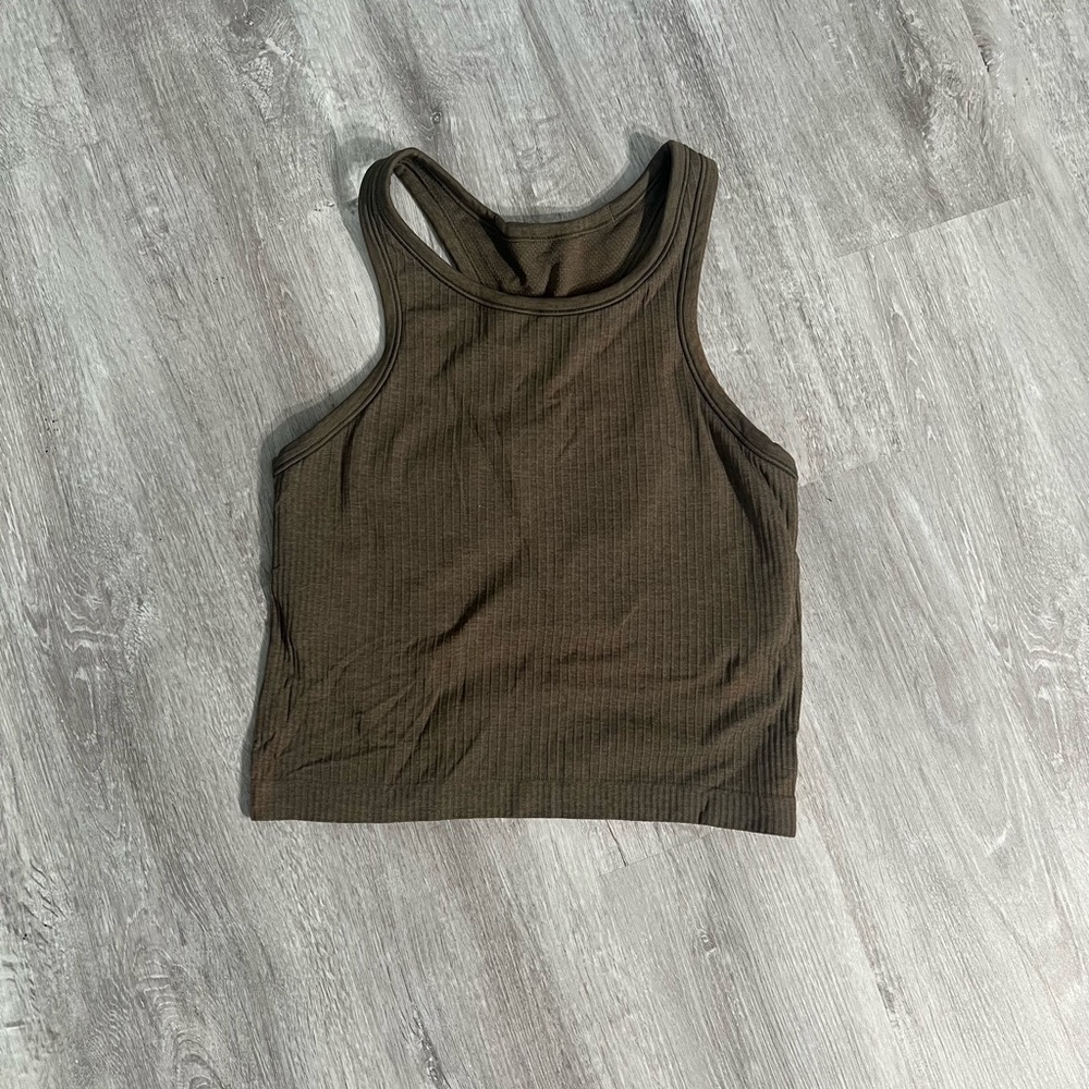 lululemon athletica Olive Tank Top